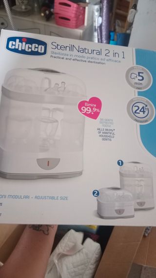 Esterilizador Chicco SterilNatural 2 en 1