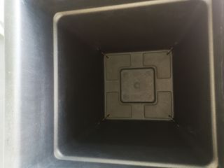 Maceta Tes Negra 38x38x33