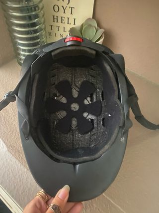 Casco de hípica negro