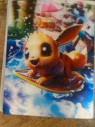 Álbum para guardar cartas Pokémon tamaño cuaderno