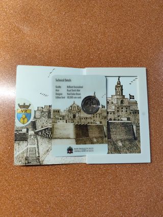 Moneda 2€ Malta 2024 La Ciudadela