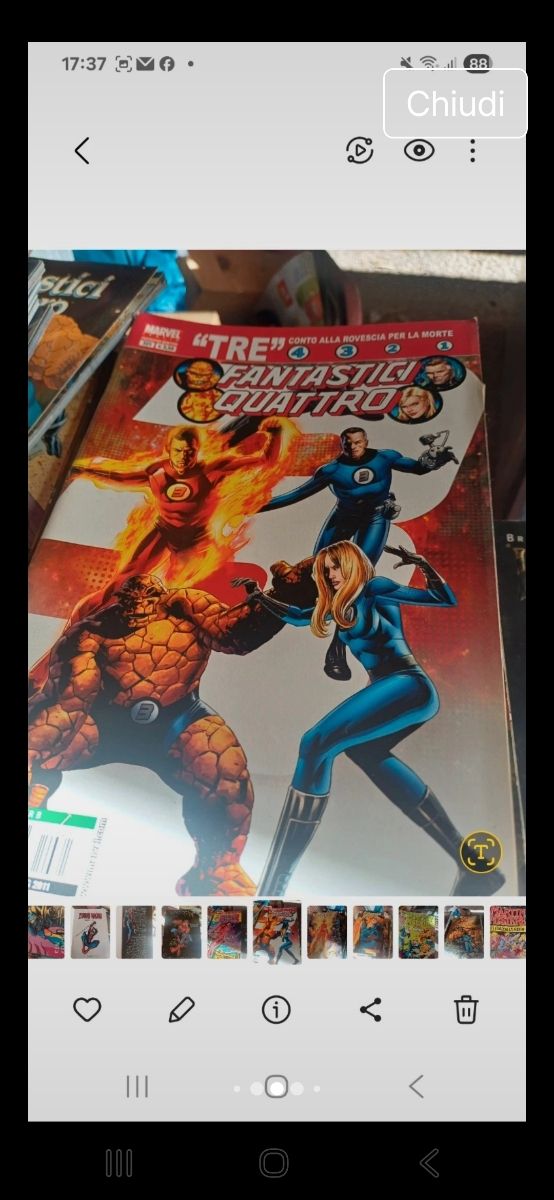 60 Fumetti vintage originali Fantastici 4