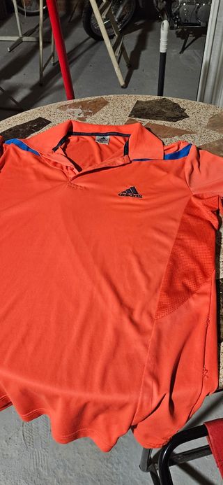 Camiseta Adidas ClimaCool Naranja Talla XL
