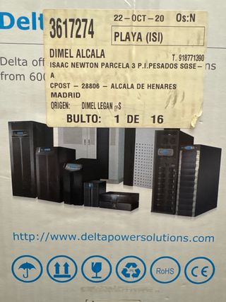SAI Delta VX Series 1000VA. nuevo. sin abrir