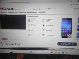 Honor 6 Blanco Versión doble SIM.