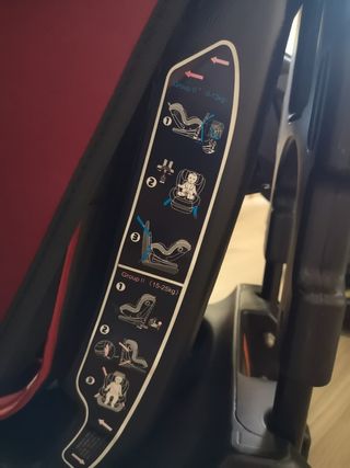 Silla de coche Kikka Boo roja