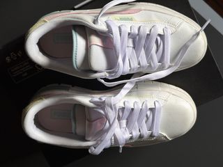 Zapatillas Puma Blancas y Rosas
