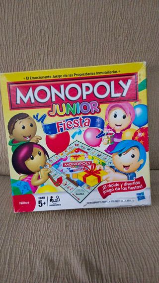 Monopoly Junior Fiesta Juego de Mesa