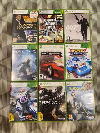 Lote Juegos XBOX 360