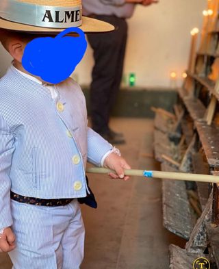 Traje campero niño