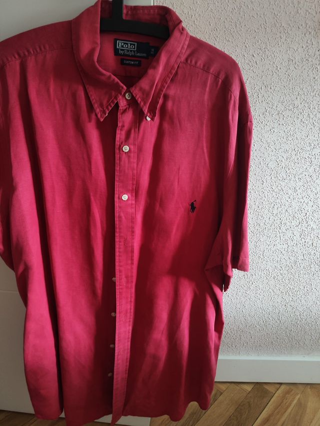 Camisa Polo Ralph Lauren Roja Talla XL