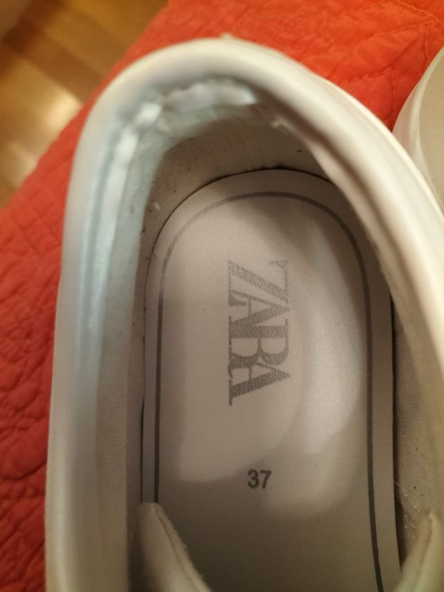 Zapatillas Zara Blancas Talla 37