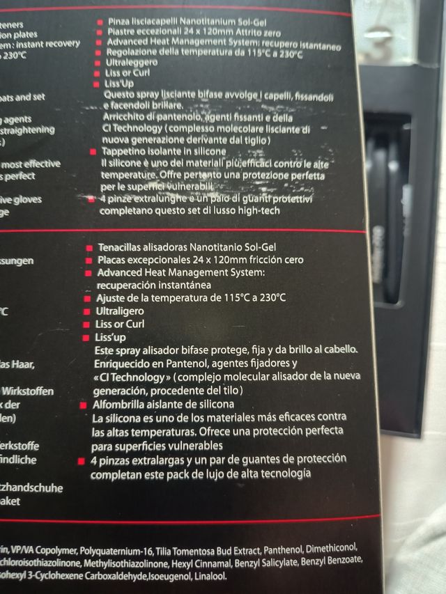 Plancha Babyliss Pro Sleek Expert Nano Titanium