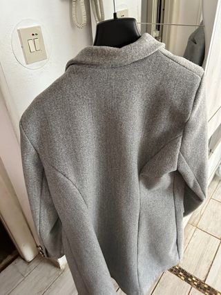 Cappotto lungo donna grigio