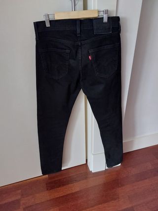 Pantalón Levis 512 Hombre Negro W29L32