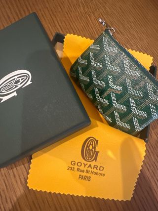 Monedero Goyard Verde