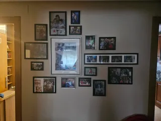 Lote Marcos de Fotos Madera y Cristal