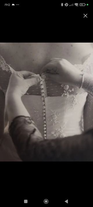 Vestido de Novia Marfil