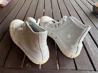 Zapatillas Converse piel Bota Niña 