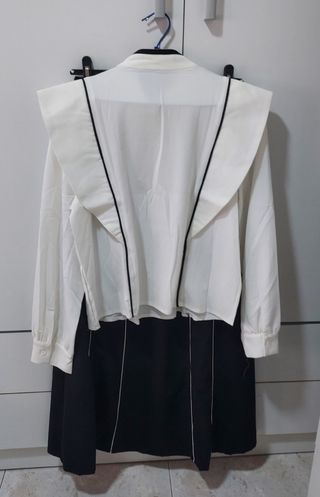 Conjunto de falda y blusa mujer