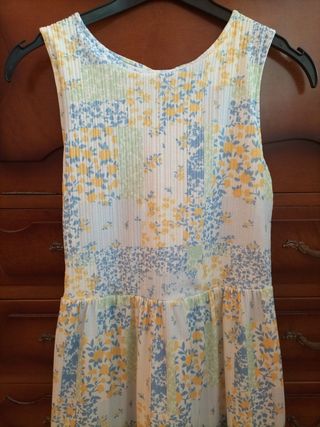 Vestido Zara espalda al aire T.13-14