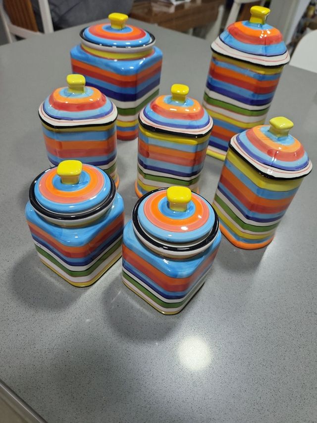 Set de Tarros Cocina Cerámica