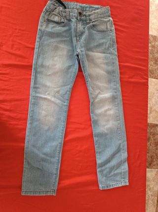 Pantalones vaqueros largos talla 140cm