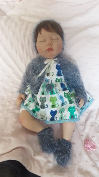 Muñeca Reborn Marina Realista con Ropa