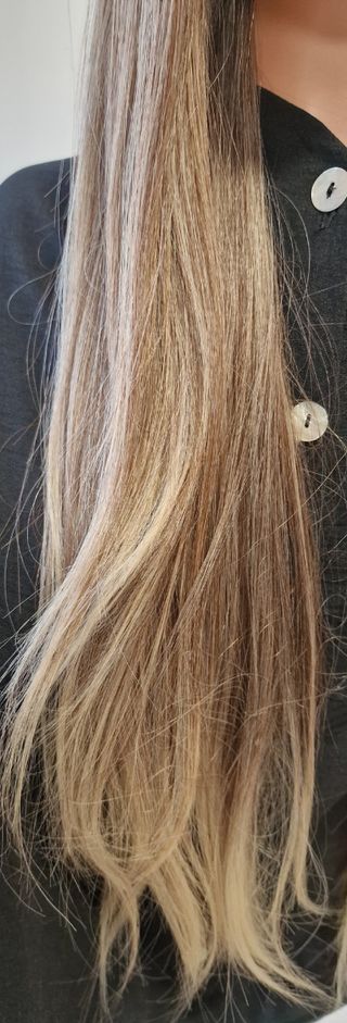 Peluca Lace Front Castaño con rubio 