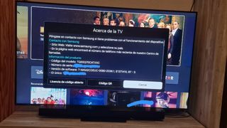 Samsung QLED 55 TV 4k con garantía sin apenas uso.