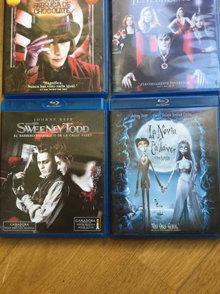 Pacchetto Blu-ray Tim Burton 5 (spagnolo)