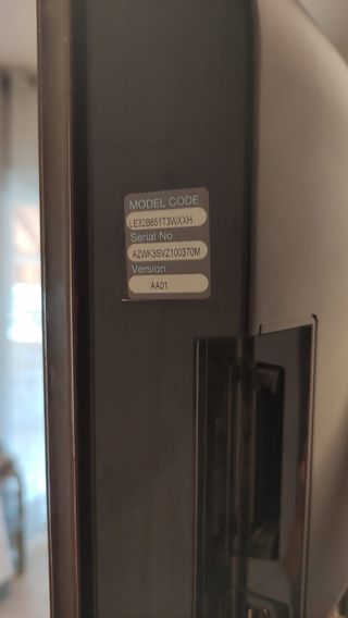 Televisor Samsung 32 Negro LCD