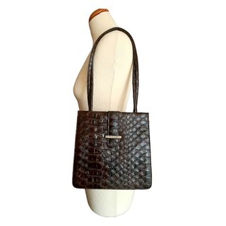Bolso Vintage Cuero Pitón 90s