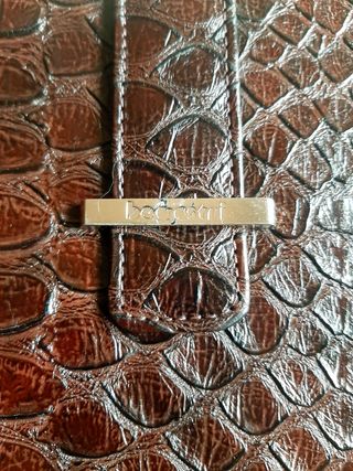 Bolso Vintage Cuero Pitón 90s