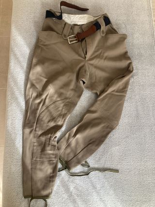 Pantalones de hípica beige