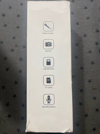 Micrófono Karaoke Inalámbrico WS