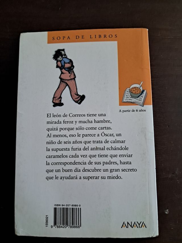 Óscar y el león de Correos (Sopa De Libros, 21)...