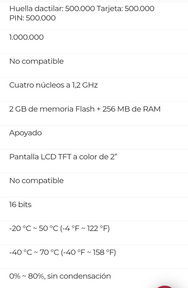Suprema BioStation L2 Lector Huellas Dactilares