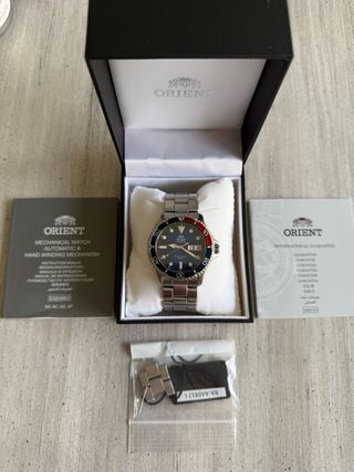 Orient Kamasu Pepsi Automático Azul