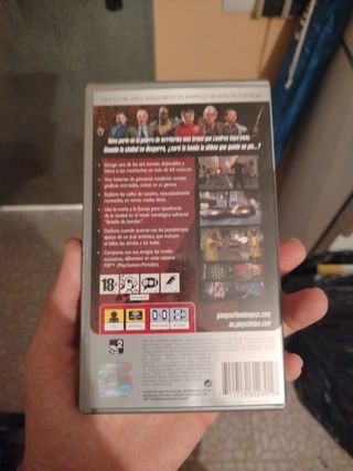 Juego PSP Gangs of London Platinum