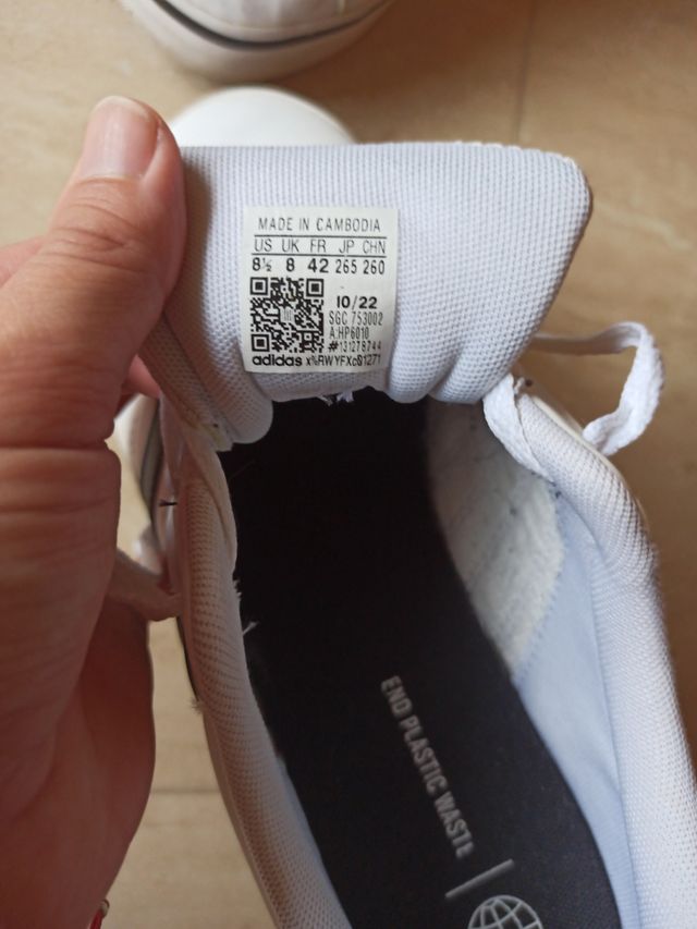 Zapatillas Adidas Blancas