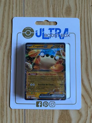 Blíster Pokémon Craparoi EX 120/197 Ultraboost