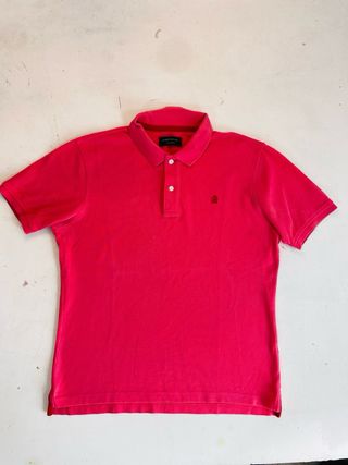 Polo Cortefiel Talla M Rosa