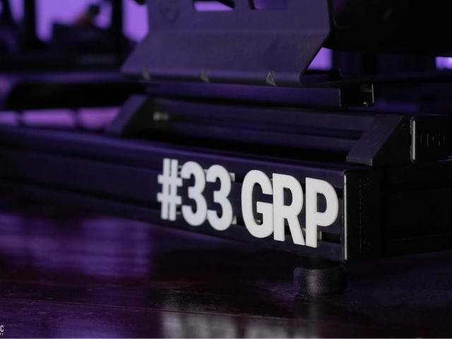 Letras 3D para perfiles de aluminio 8040 Sim Rig