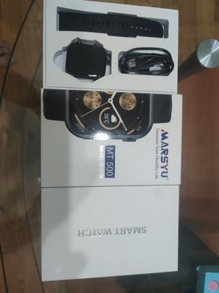 Reloj medicinal  Inteligente Marsyu MT 500 Negro