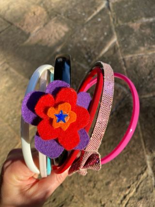 Set 7 Cerchietti Capelli Bambina