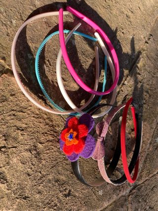 Set 7 Cerchietti Capelli Bambina