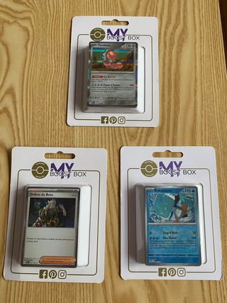 Blíster Pokémon My Boost Box