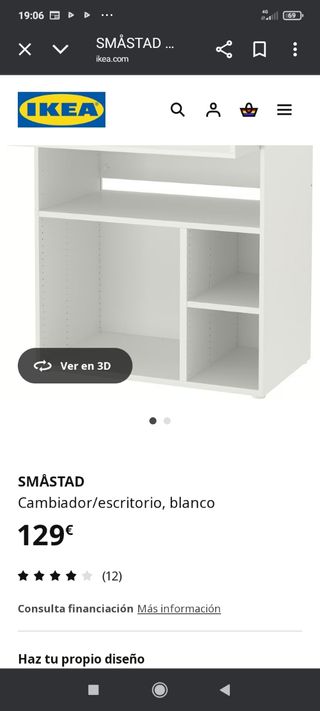 Cambiador - Escritorio Ikea Stuva. Negociable.