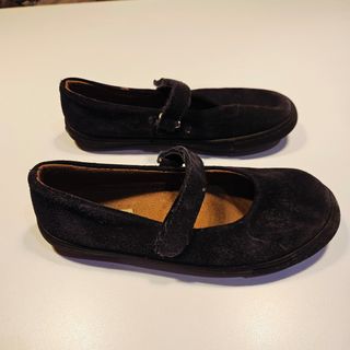 Zapatos manoletinas negros talla 7-8 de niña